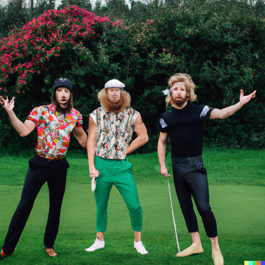 Golfspelare genererade av AI