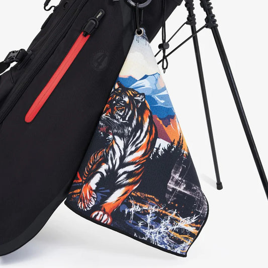 EL TIGER GOLF TOWEL