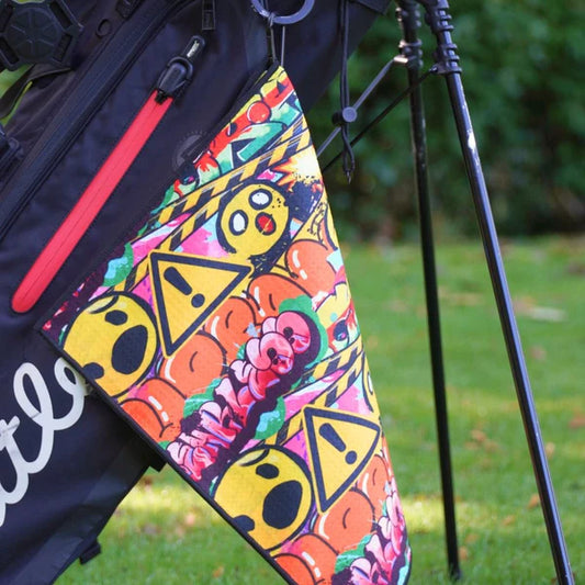 GOLF TOWEL HIGH VOLTAGE
