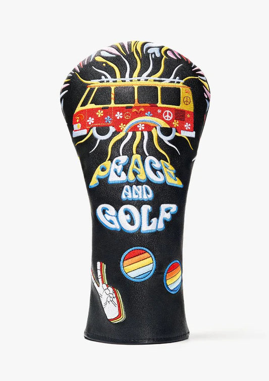 PEACE & GOLF HEADCOVER