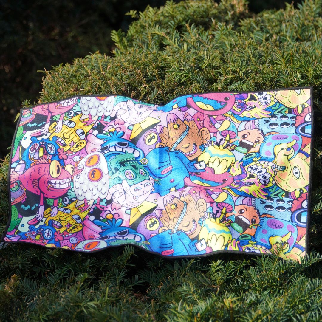 GOLF TOWEL GOLF MONSTER