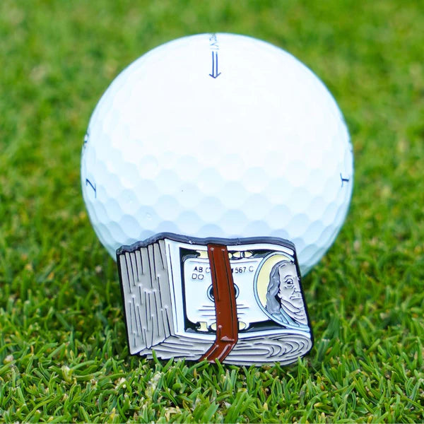 DOLLAR BILLS BALL MARKER