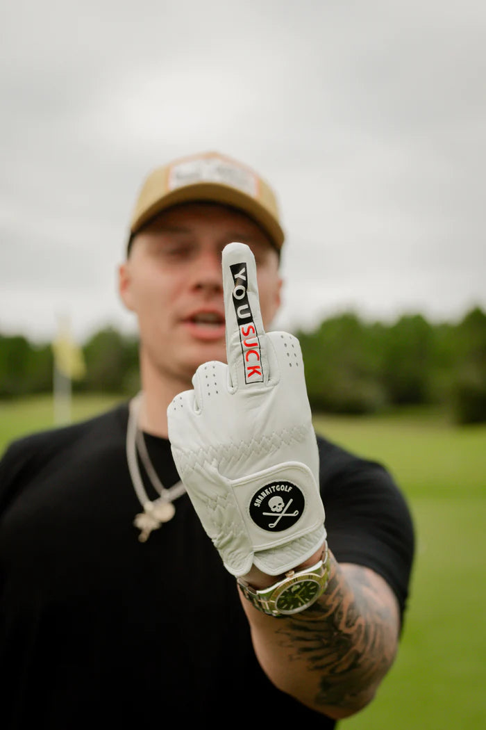 YOU SUCK GOLF GLOVE