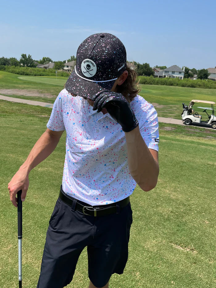 PAINT SPLATTER GOLF HAT