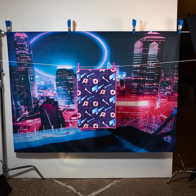 VAPOR RAVE GOLF TOWEL