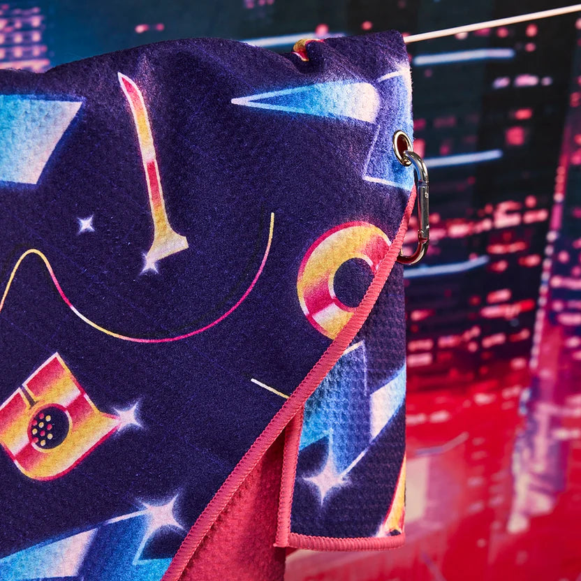 VAPOR RAVE GOLF TOWEL
