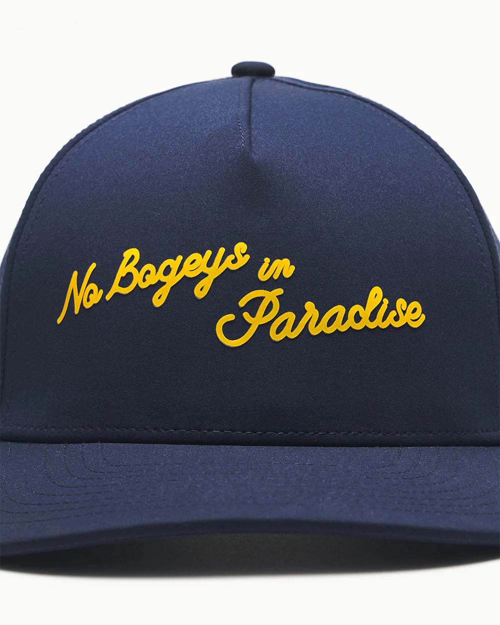 NO BOGEYS IN PARADISE SNAPBACK – NAVY