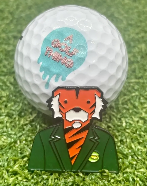 TIGERS GREEN JACKET BALL MARKER
