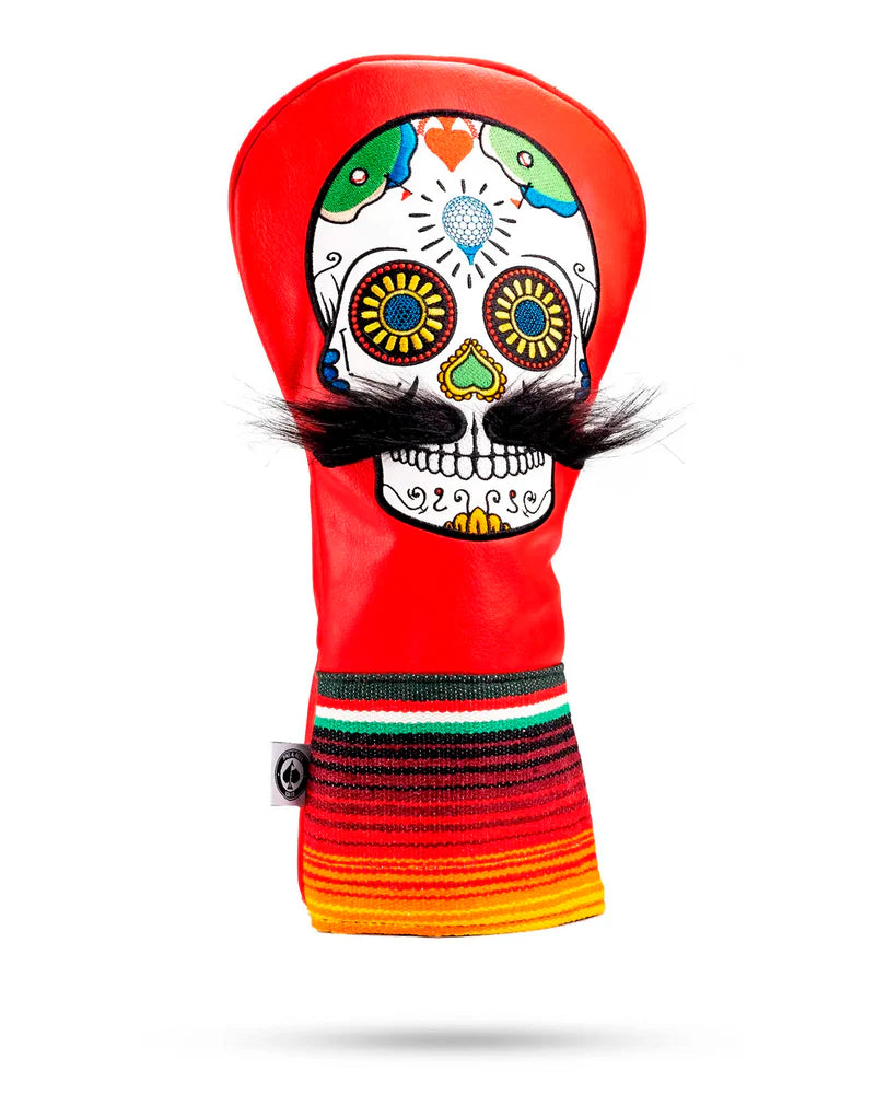 MUSTACHE SUGER SKULL - DRIVER COVER
