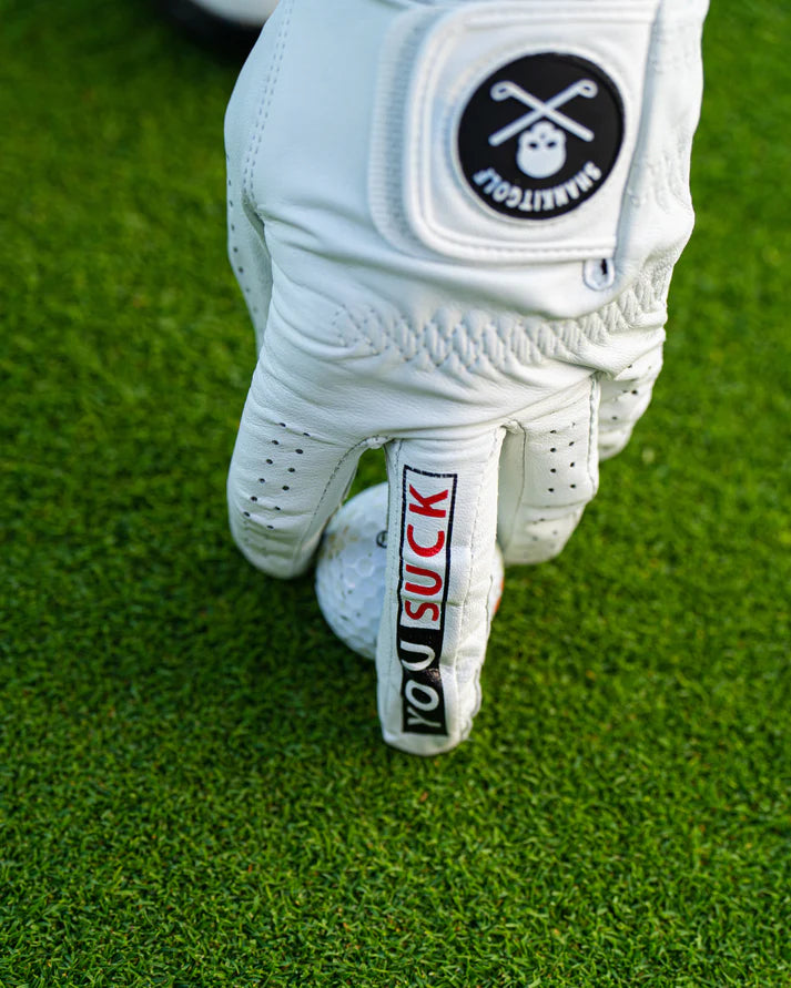 YOU SUCK GOLF GLOVE