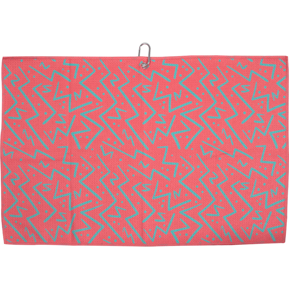 ZESTY ZIGZAG GOLF TOWEL