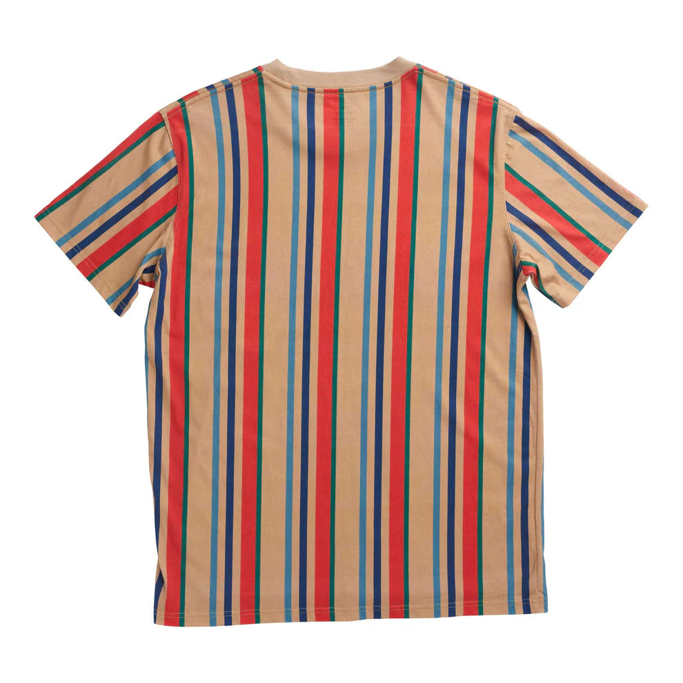 SAND STRIPED TEE