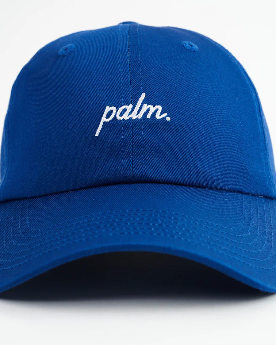 SCRIPT STRAPBACK (LOW-CROWN) - BLUE