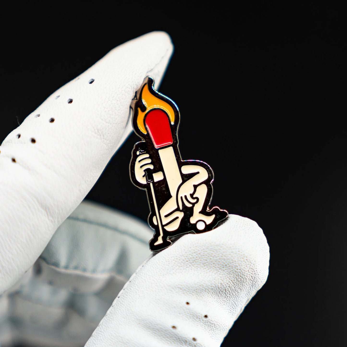 MATCHSTICK MAN GOLF BALL MARKER