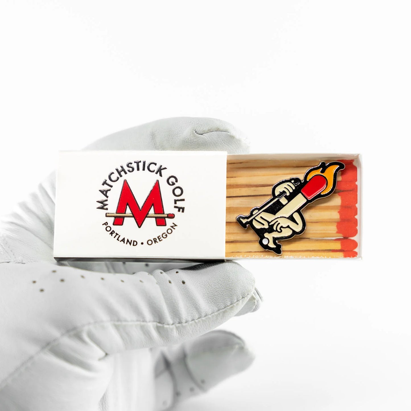 MATCHSTICK MAN GOLF BALL MARKER