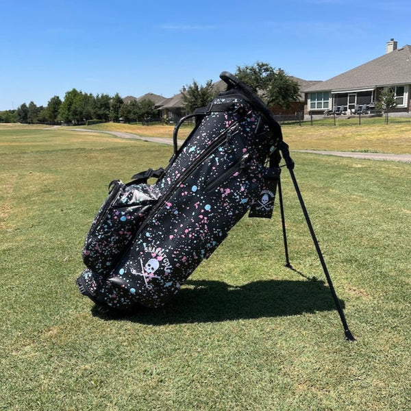 Paint Splatter Golf Bag