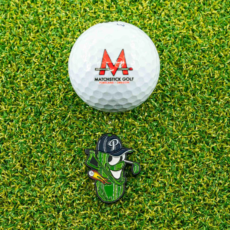 PORTLAND PICKLES GOLF BALL MARKER