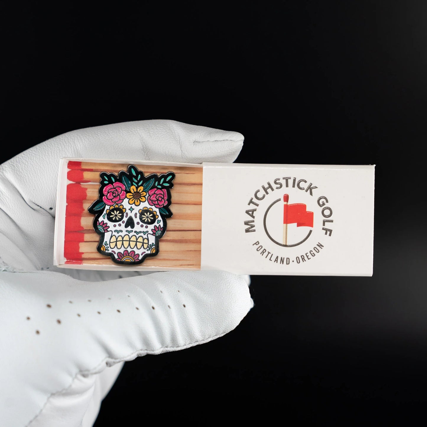 SUGAR SKULL - ROBERTA GOLF BALL MARKER