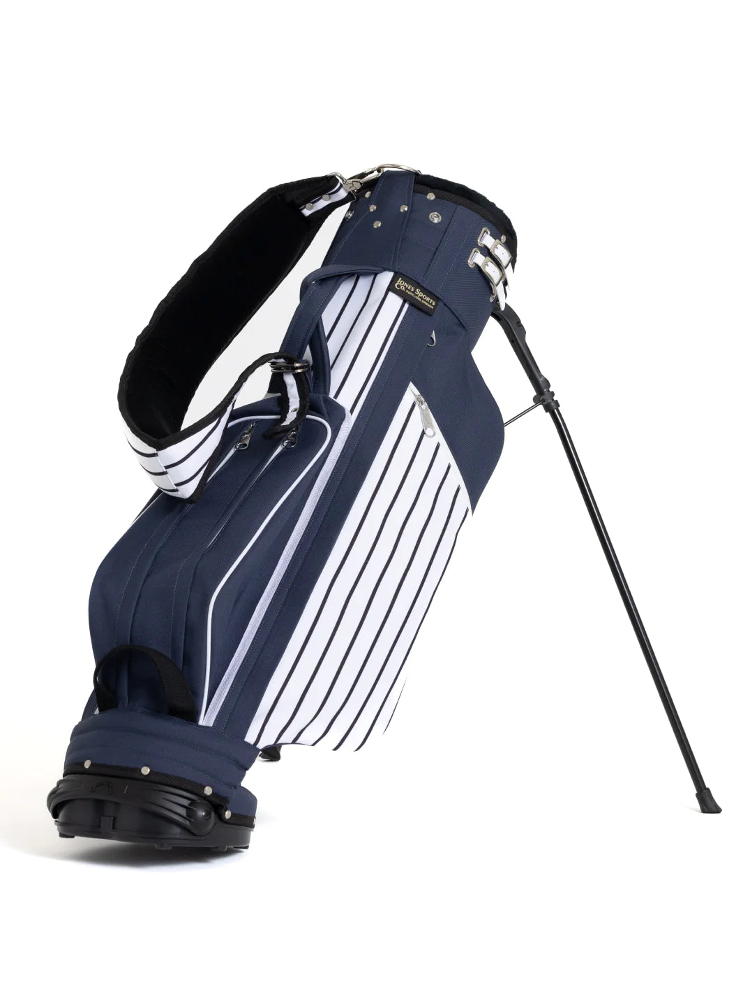 Classic Stand Bag - Navy Pinstripe