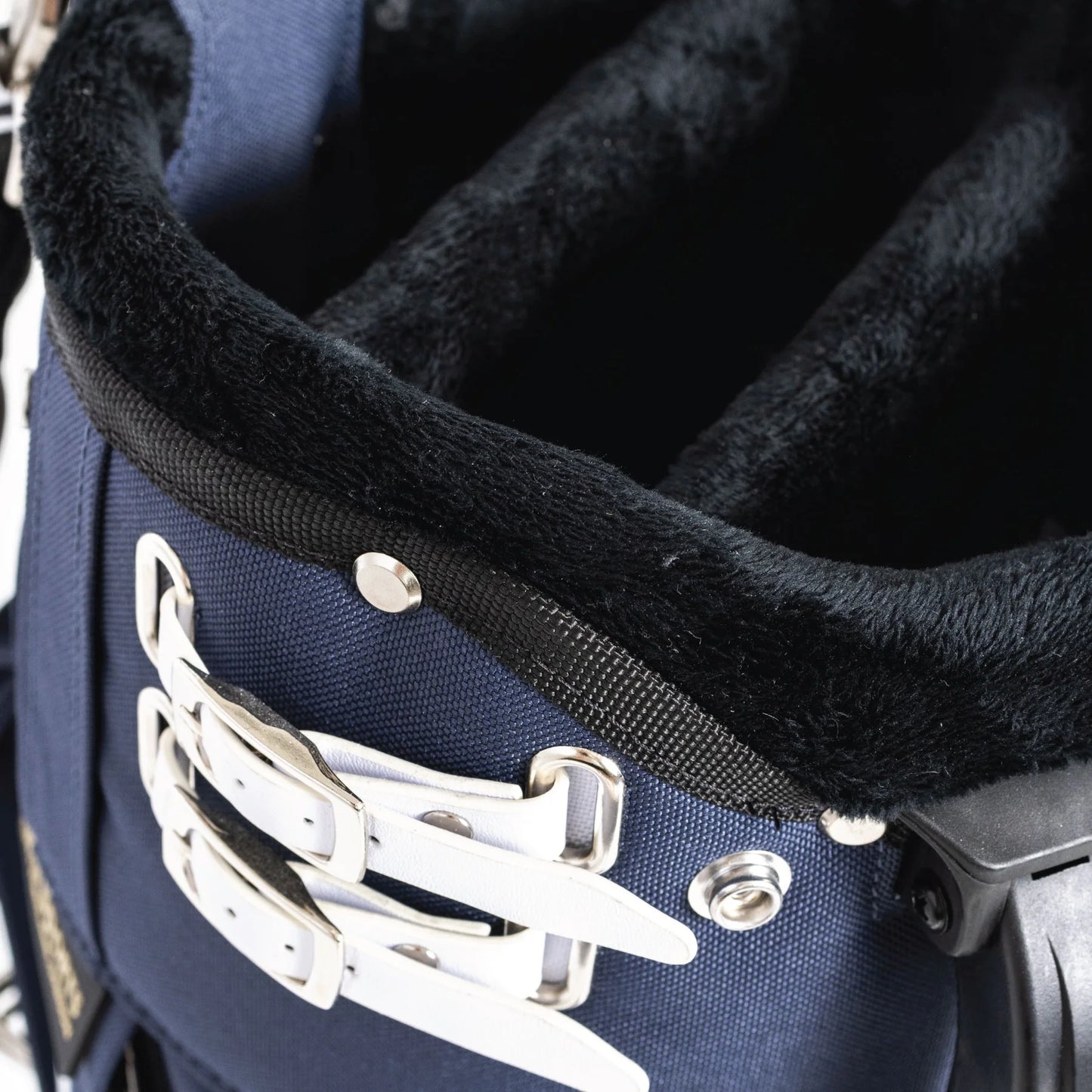 Classic Stand Bag - Navy Pinstripe