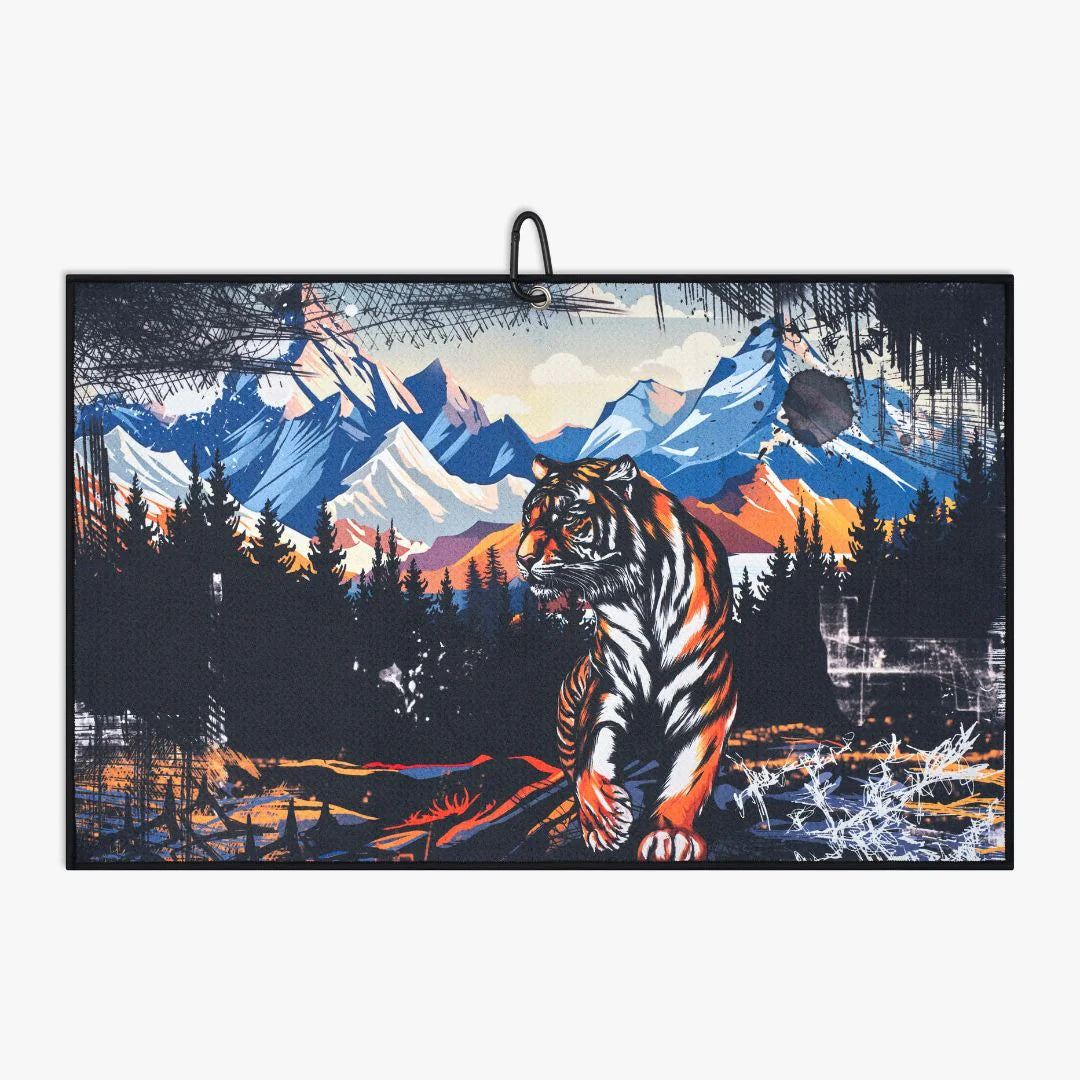 EL TIGER GOLF TOWEL 