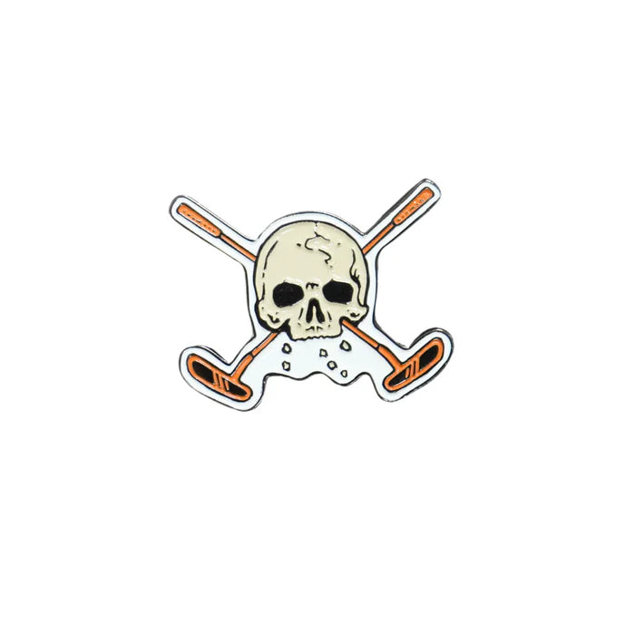 SKULL GOLF BALL MARKER