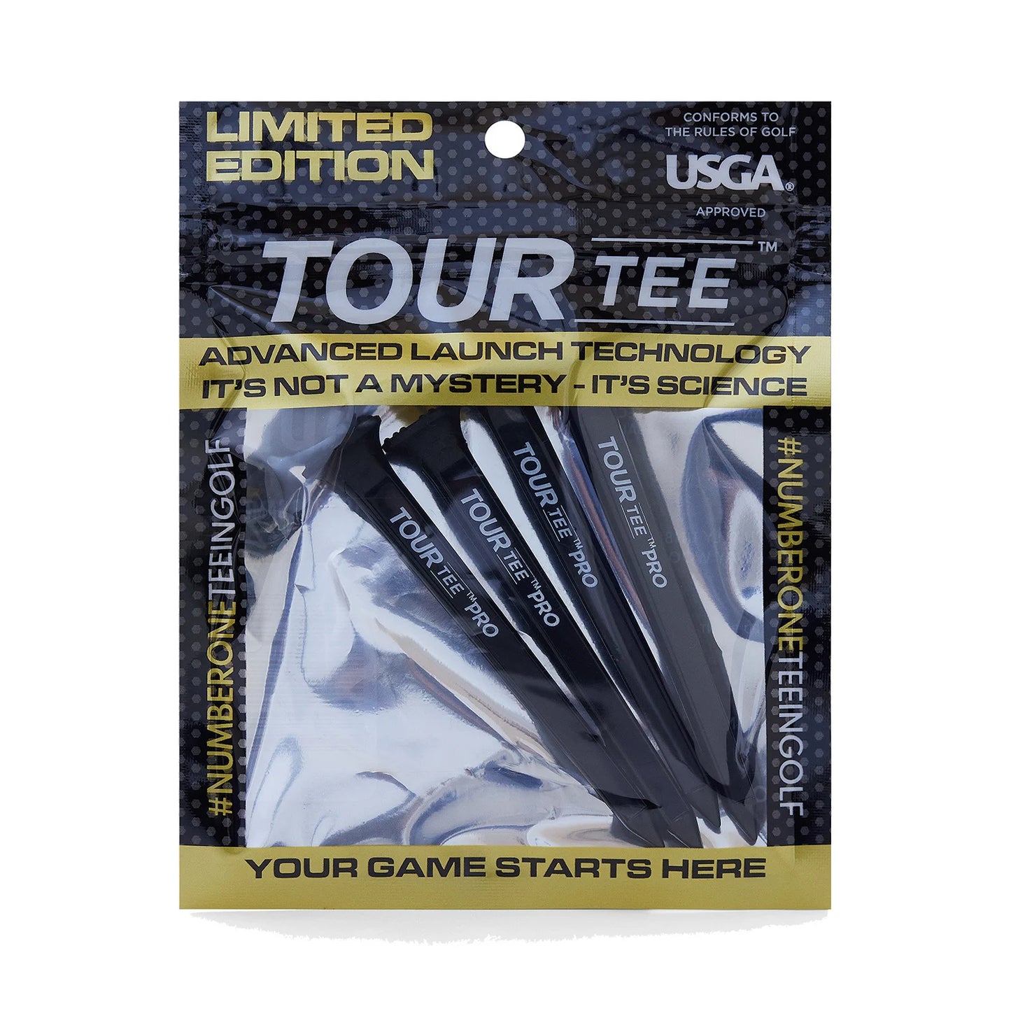 TOUR TEE PRO BLACK