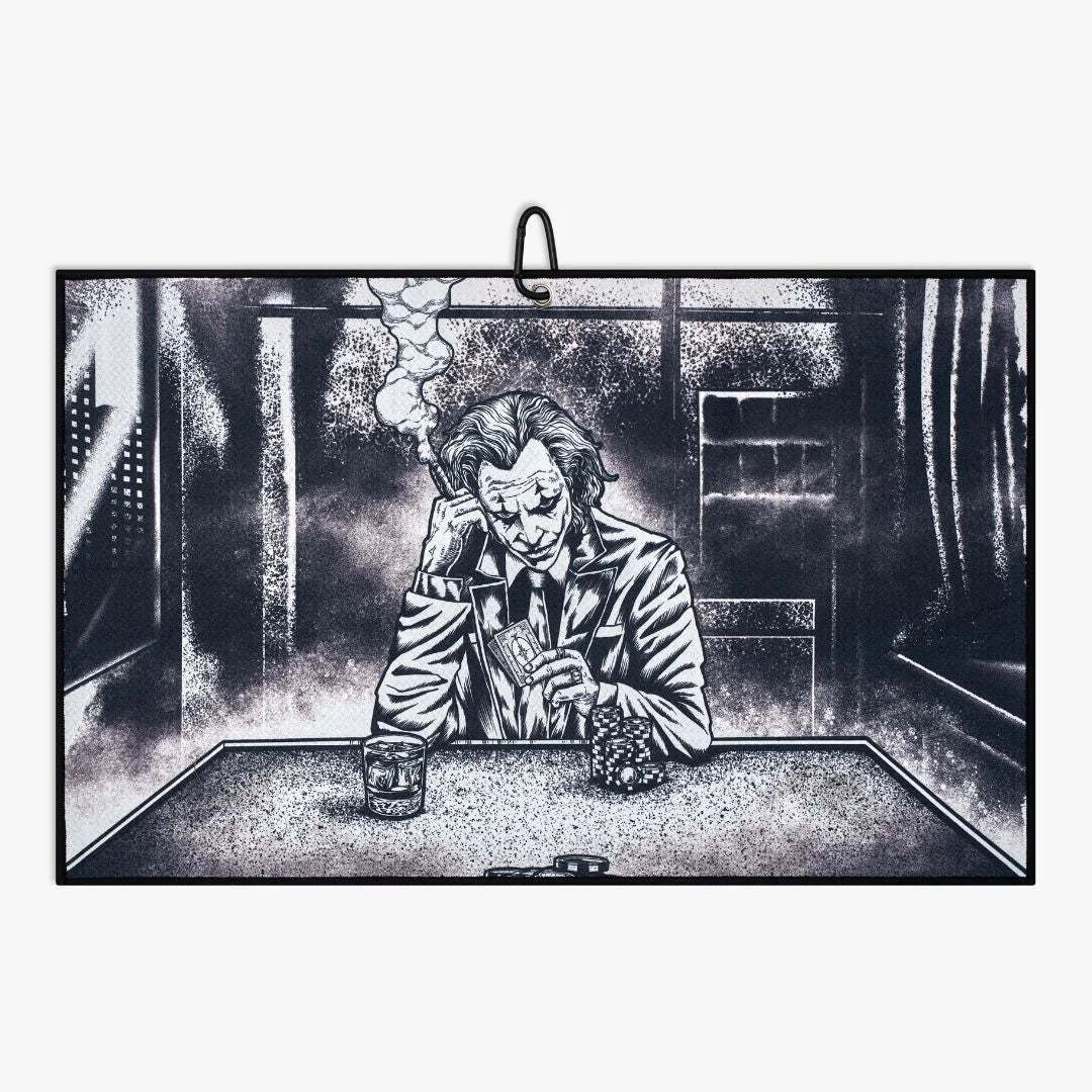 THE JOKER GOLF TOWEL