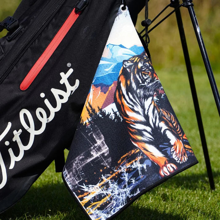 EL TIGER GOLF TOWEL 