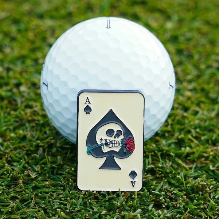 ACE OF SKULLS BALL MARKER