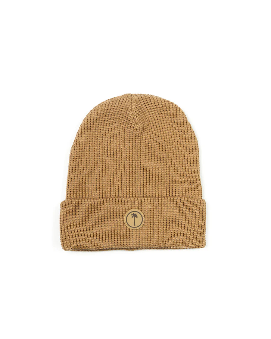 LAZY PALM BEANIE - SAND DUNE