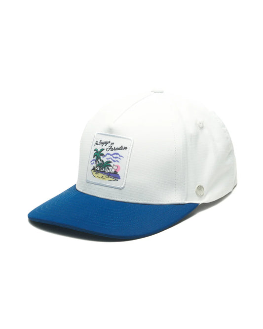 PARADISE SNAPBACK WHITE/BLUE