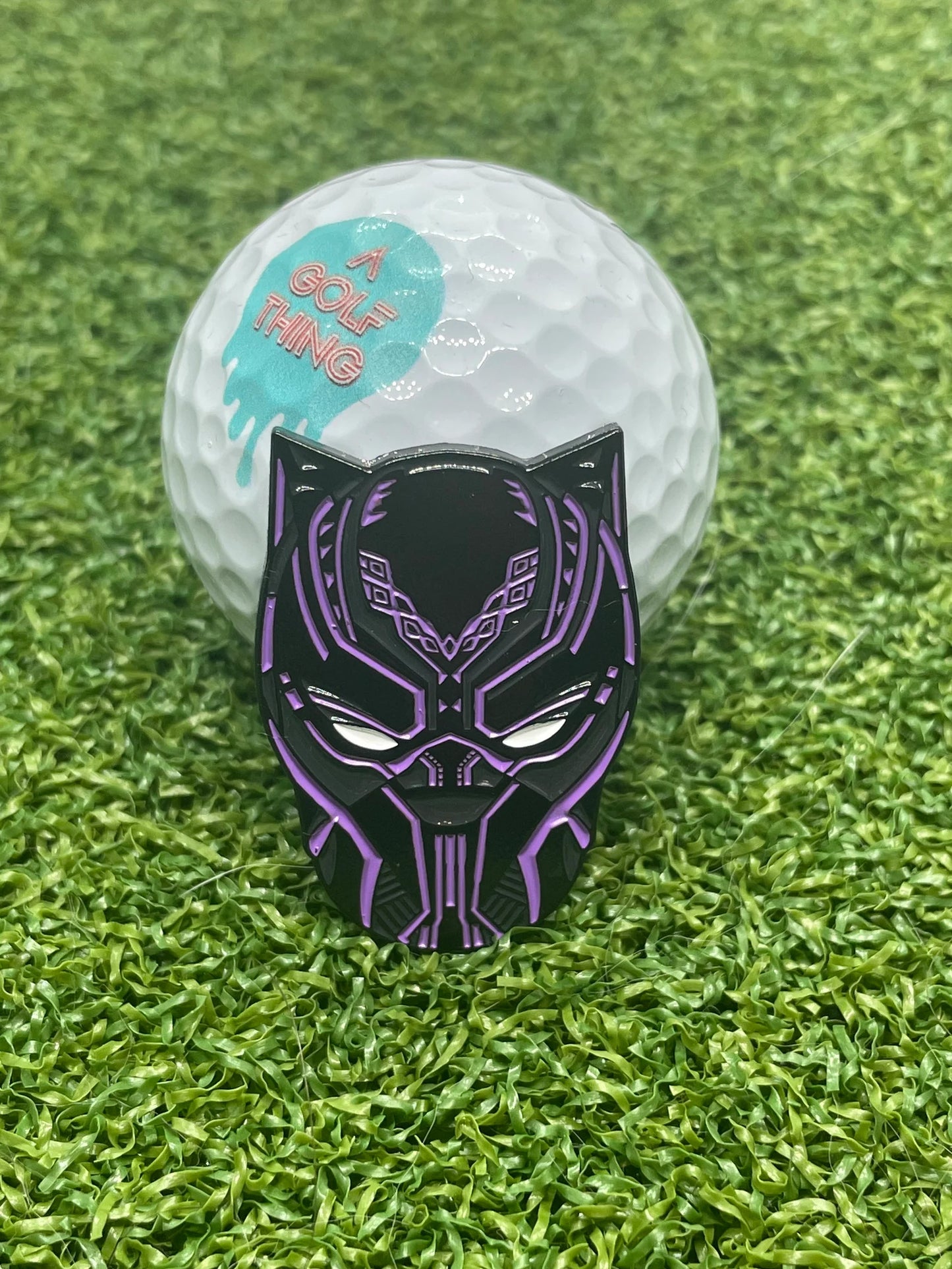 WAKANDA FOREVER BALL MARKER