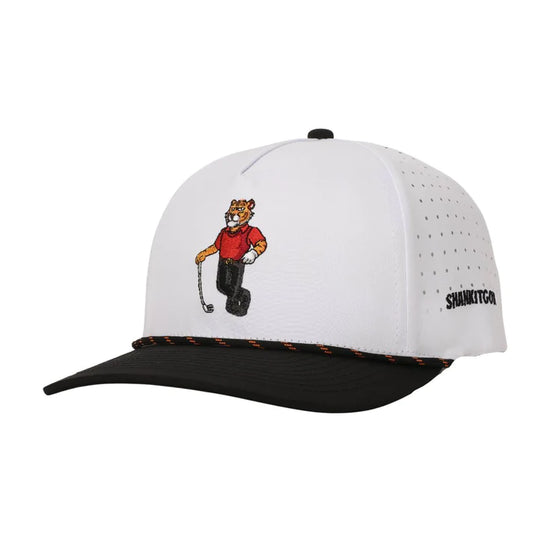 TIGER BLACK GOLF ROPE HAT
